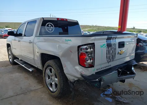 2015 Chevrolet Silverado 1500 1Lt из США, поврежденный, VIN 3GCPCRECXFG154703